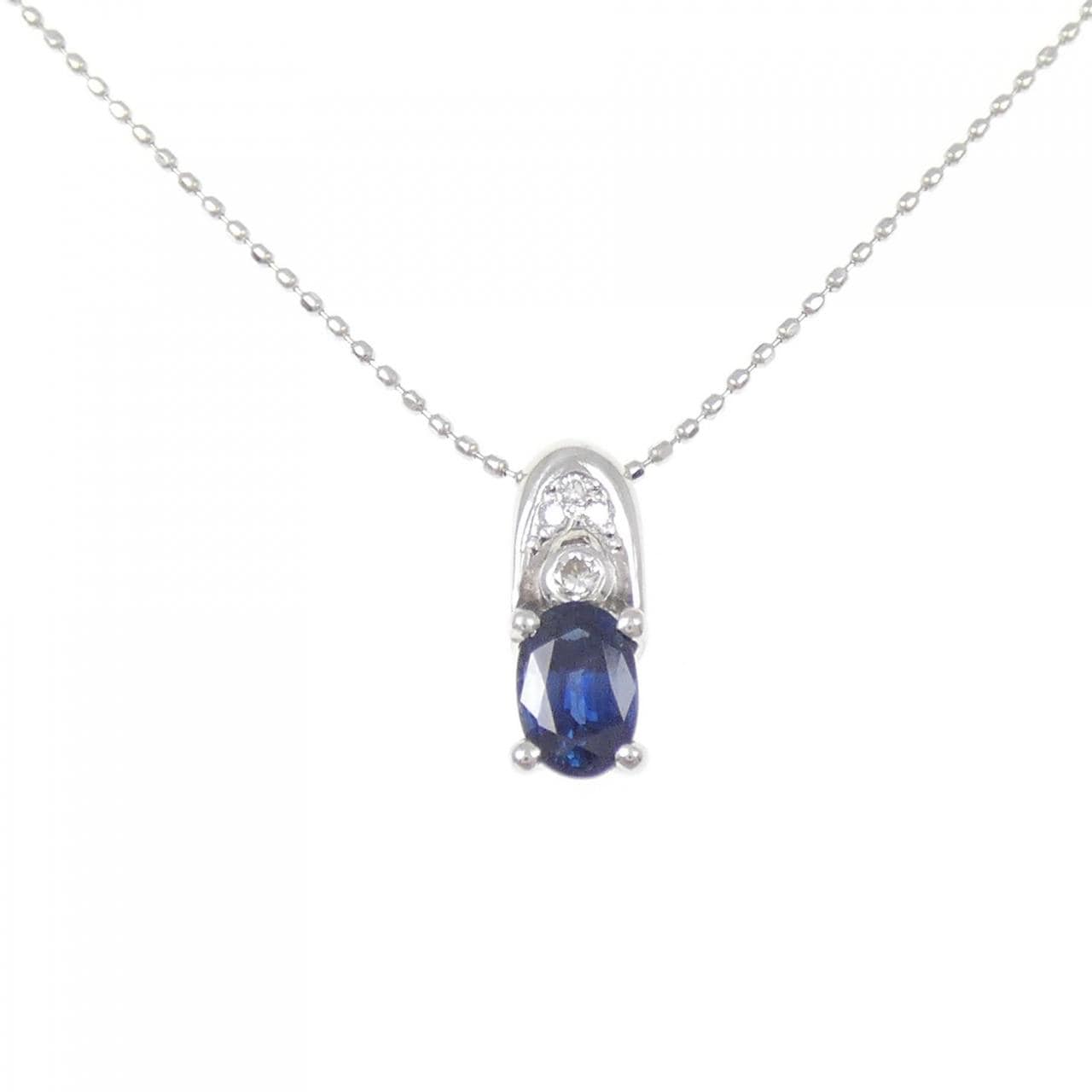 PT900/PT850 サファイヤ ネックレス 0.56CT