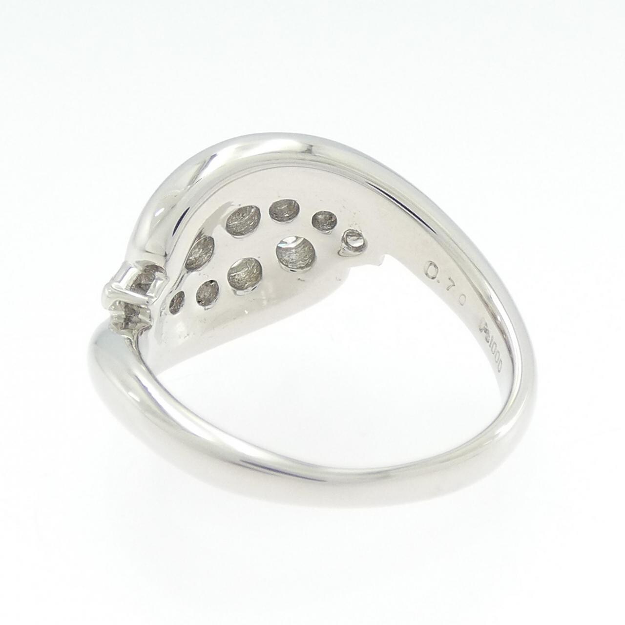 PT1000 ダイヤモンド リング 0.70CT