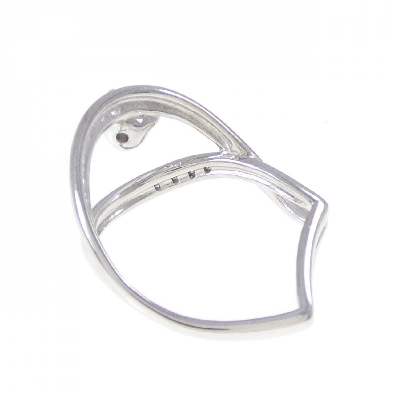 PT900 ダイヤモンド リング 0.18CT