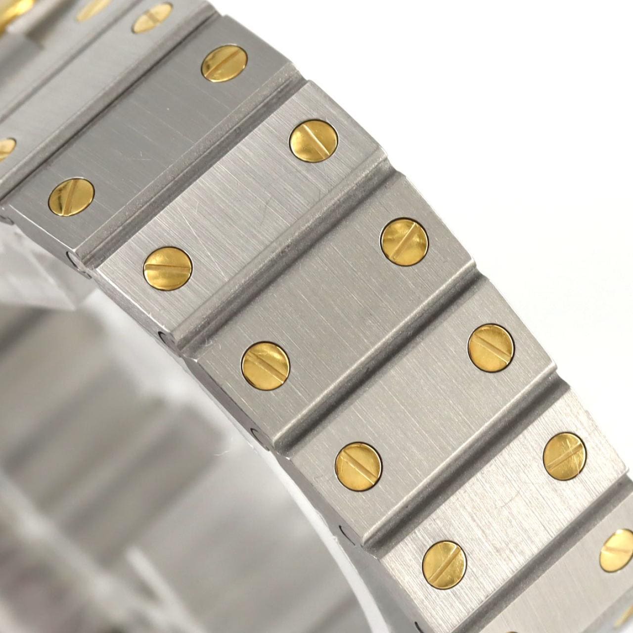 【ノーメンテナンス特価】カルティエ サントスヴァンドームLM YGコンビ 83038288 SSxYG クォーツ