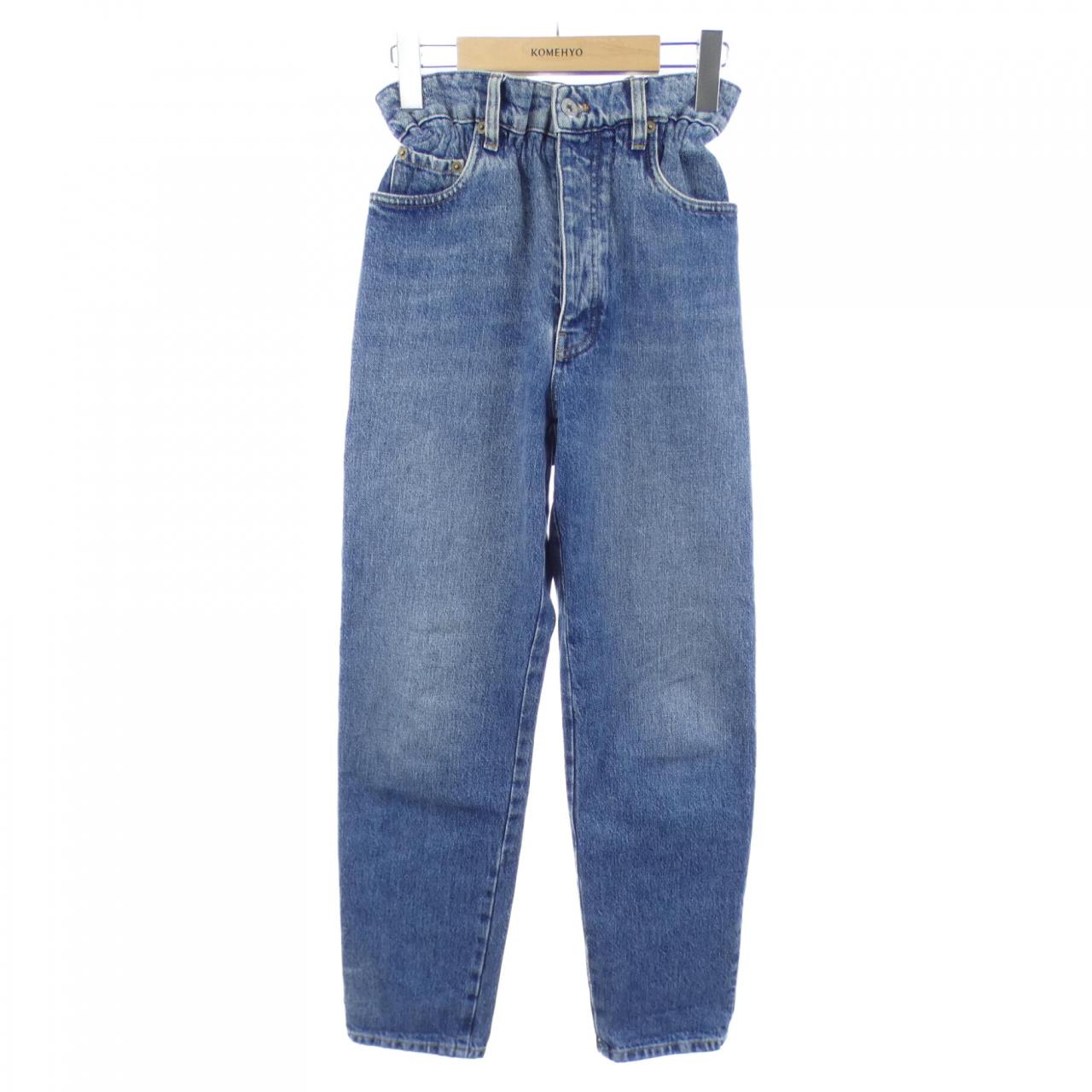 ミュウミュウ MIU MIU MIU MIU ロゴ GWP299 1ZGX ジーンズ