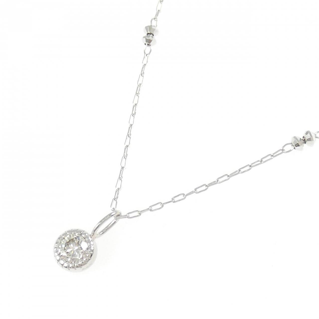 PT900/PT850 ダイヤモンド ネックレス 0.23CT