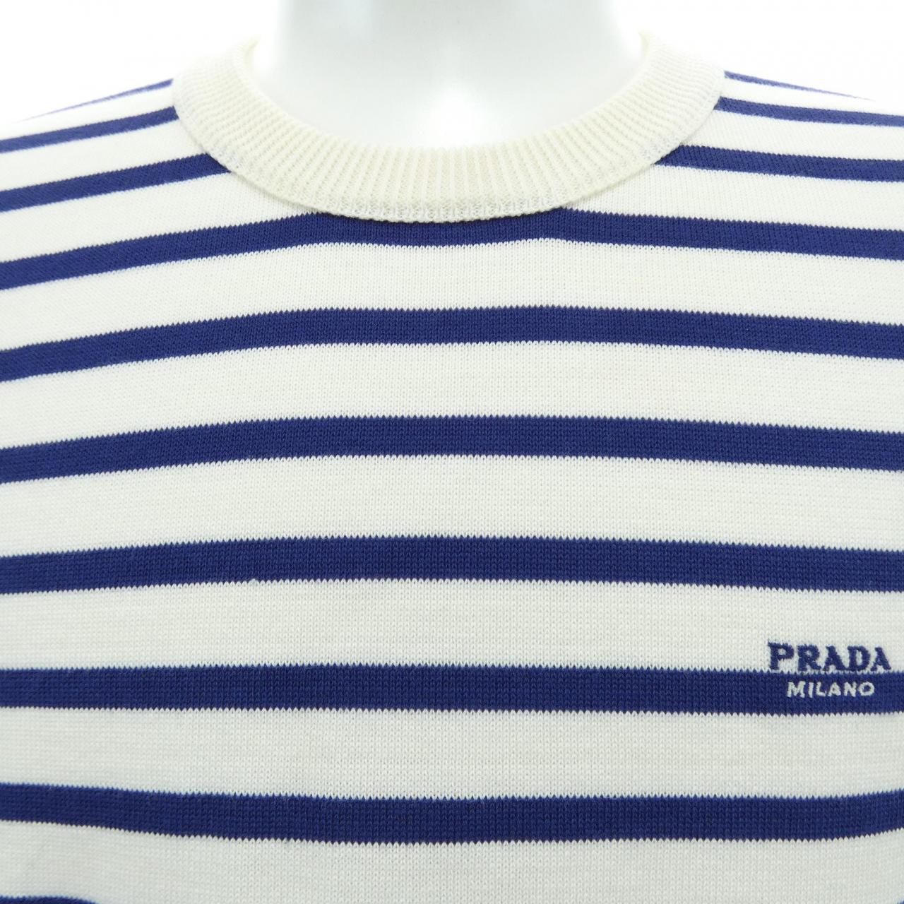 プラダ PRADA コットンクルーネックセーター UMF260 SOOO 188X ニット