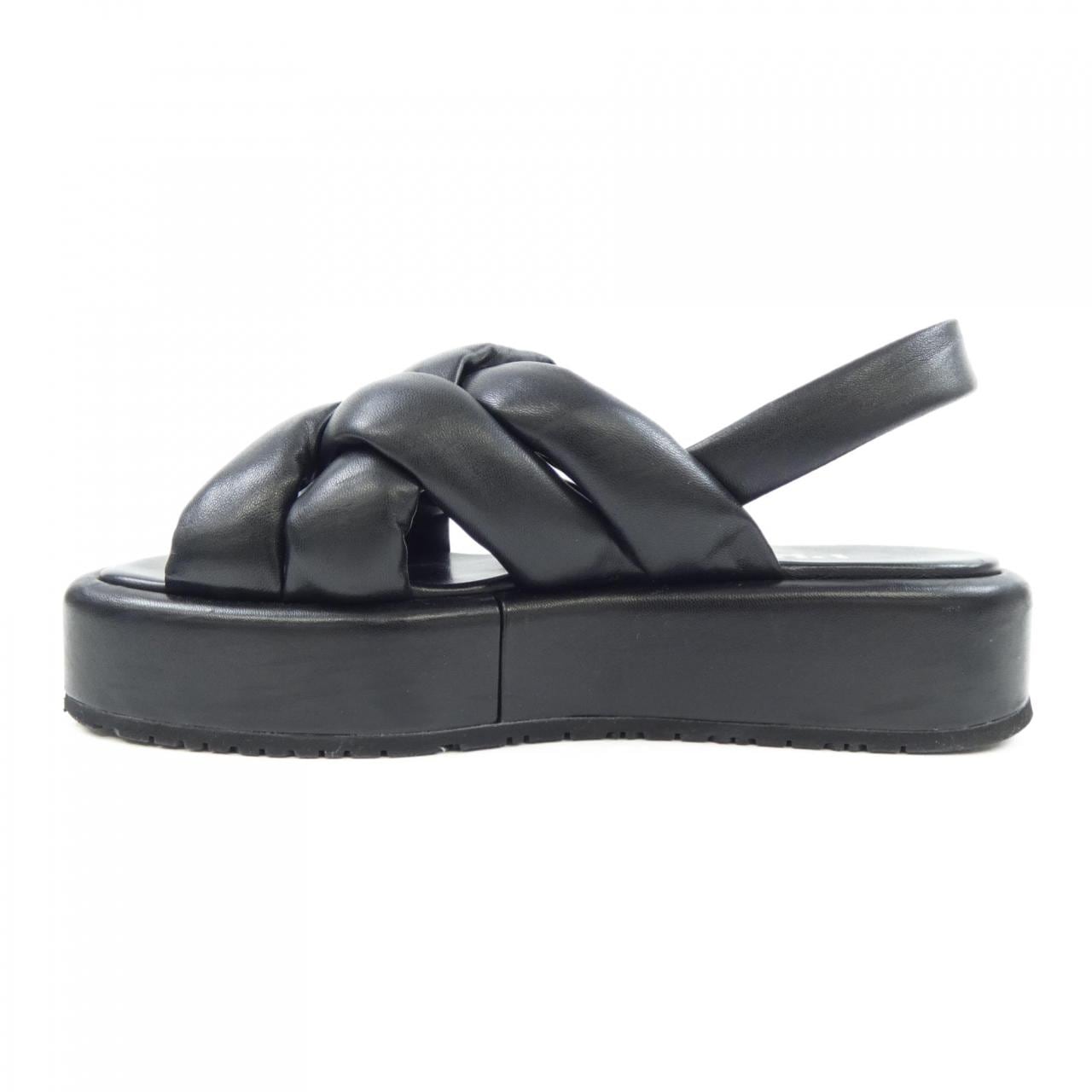 プラダ PRADA 1XZ747 フラットフォーム サンダル