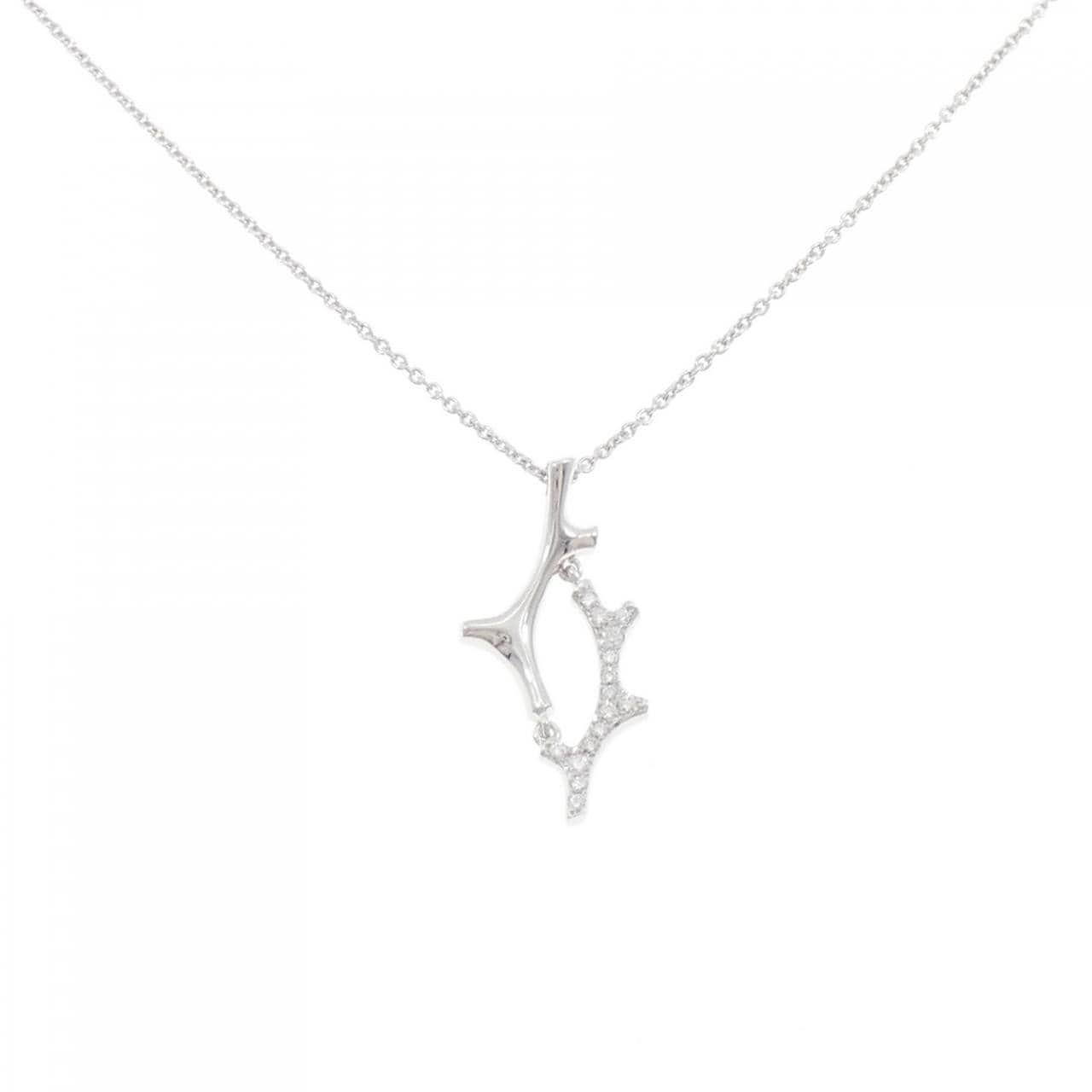 ミキモト ダイヤモンド ネックレス 0.08CT