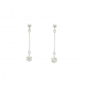 PT900 ダイヤモンド ピアス 0.30CT