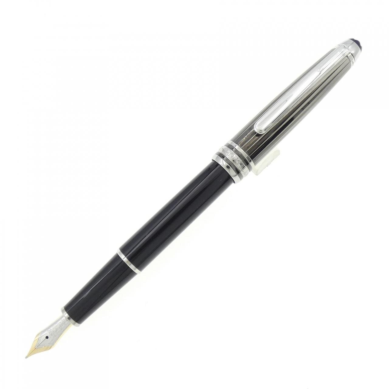 MONTBLANC Meisterstuck Due Black & White Classic 101583 Fountain Pen