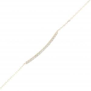 【リメイク】K10YG ダイヤモンド ブレスレット 0.24CT