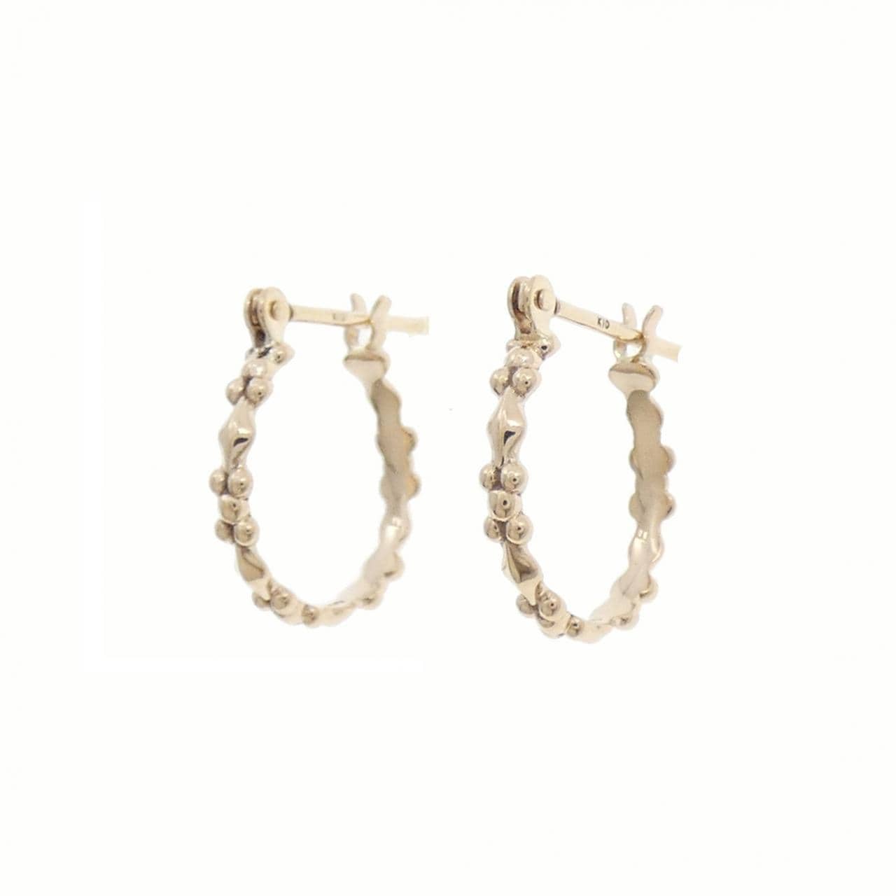 アガット K10YG ピアス