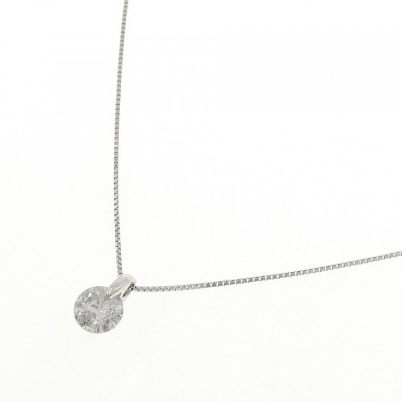 PT900/PT850 ダイヤモンド ネックレス 1.091CT