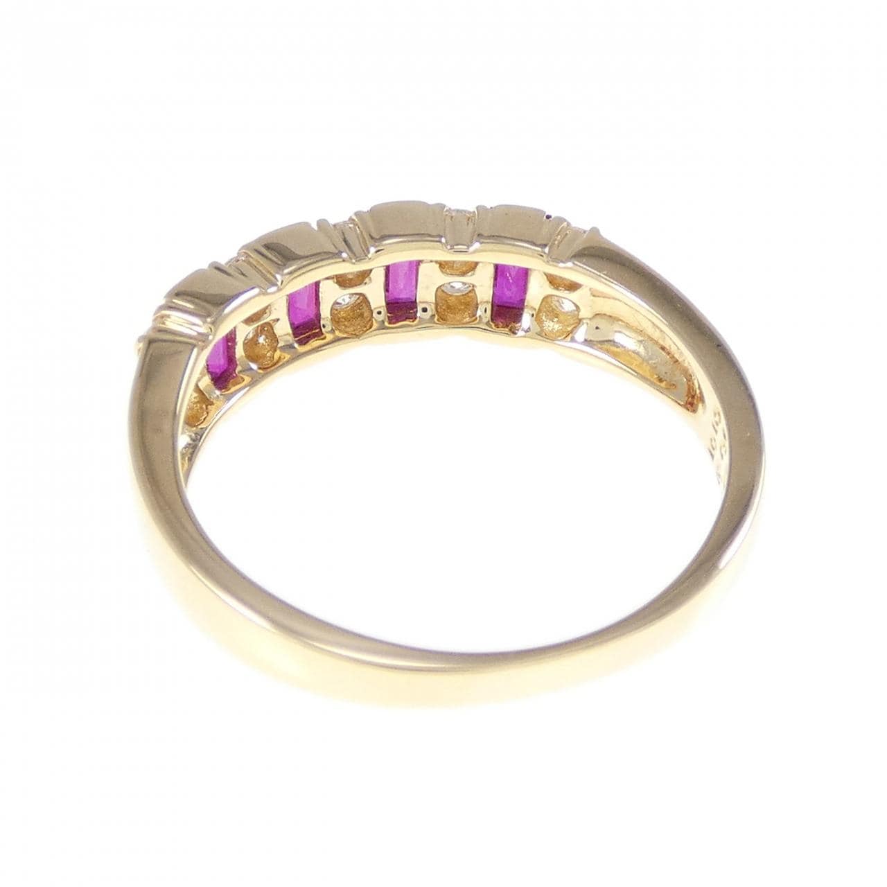 ミキモト ルビー リング 0.65CT
