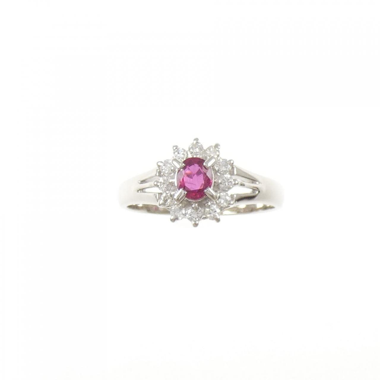 PT850 ルビー リング 0.25CT