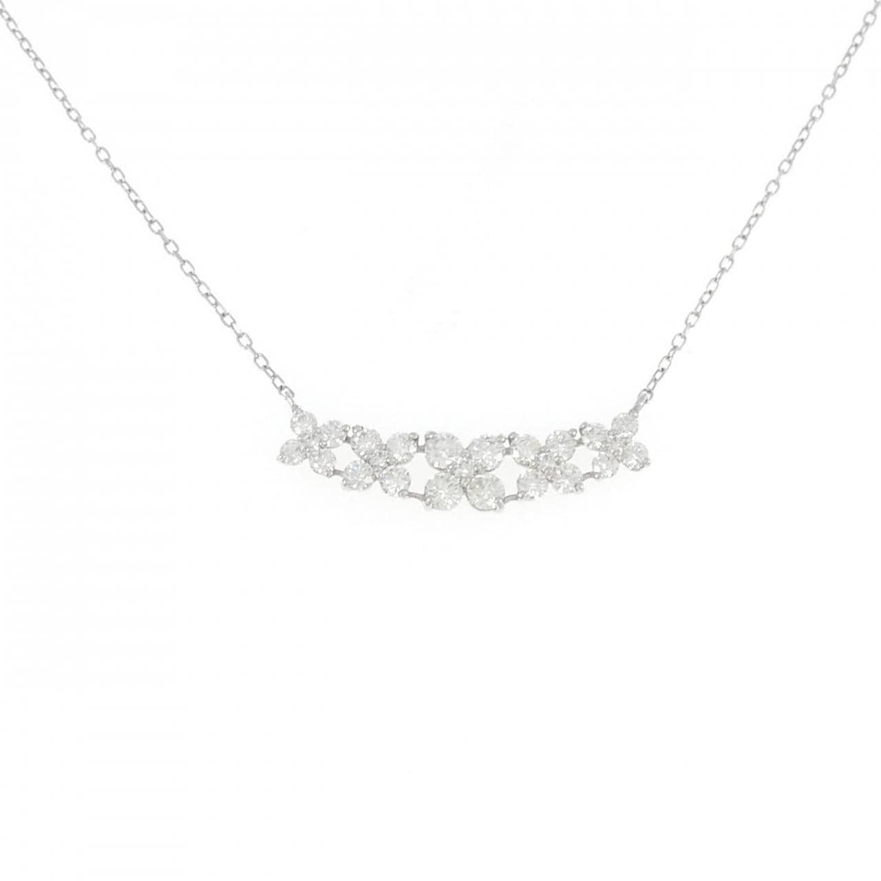 [BRAND NEW] PT Diamond Necklace 1.00CT