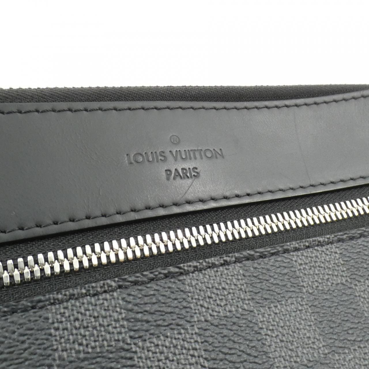 LOUIS VUITTON Damier Graphite Mick PM N40003 Shoulder Bag
