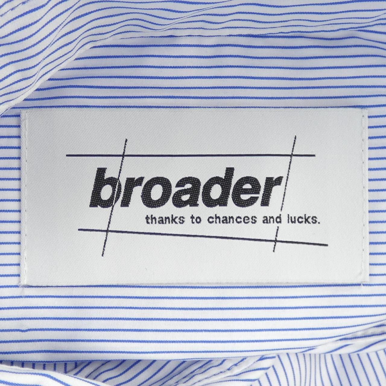 BROADER シャツ