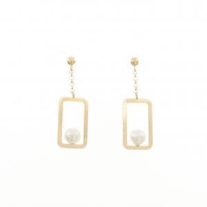 【新品】K18YG アコヤパール ピアス 3.7mm
