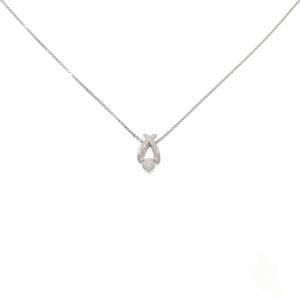 PT900/PT850 ダイヤモンド ネックレス 0.104CT