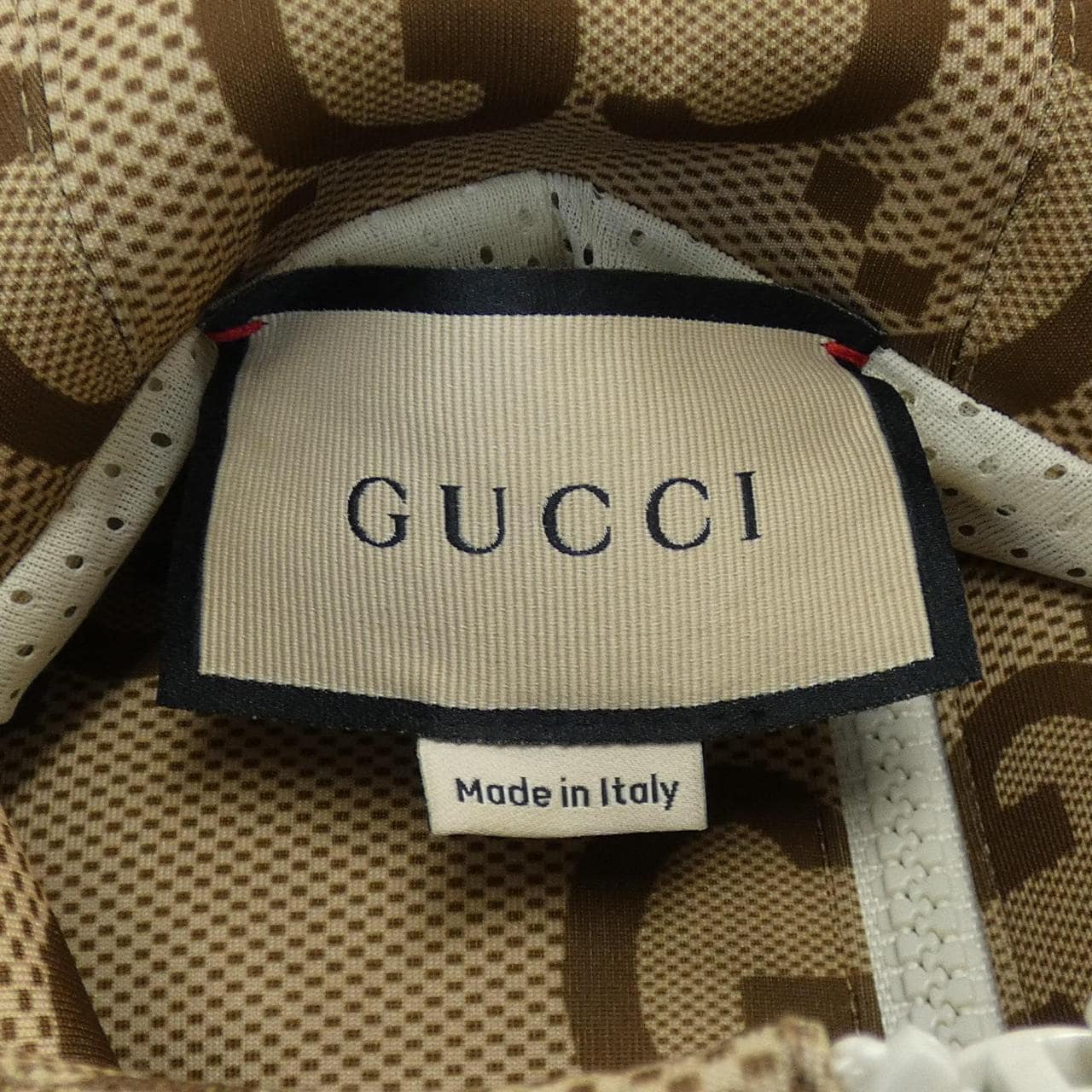 グッチ GUCCI ウェブ ストライプ付き ジャンボ GG ジップジャケット 713974 XJETI ブルゾン