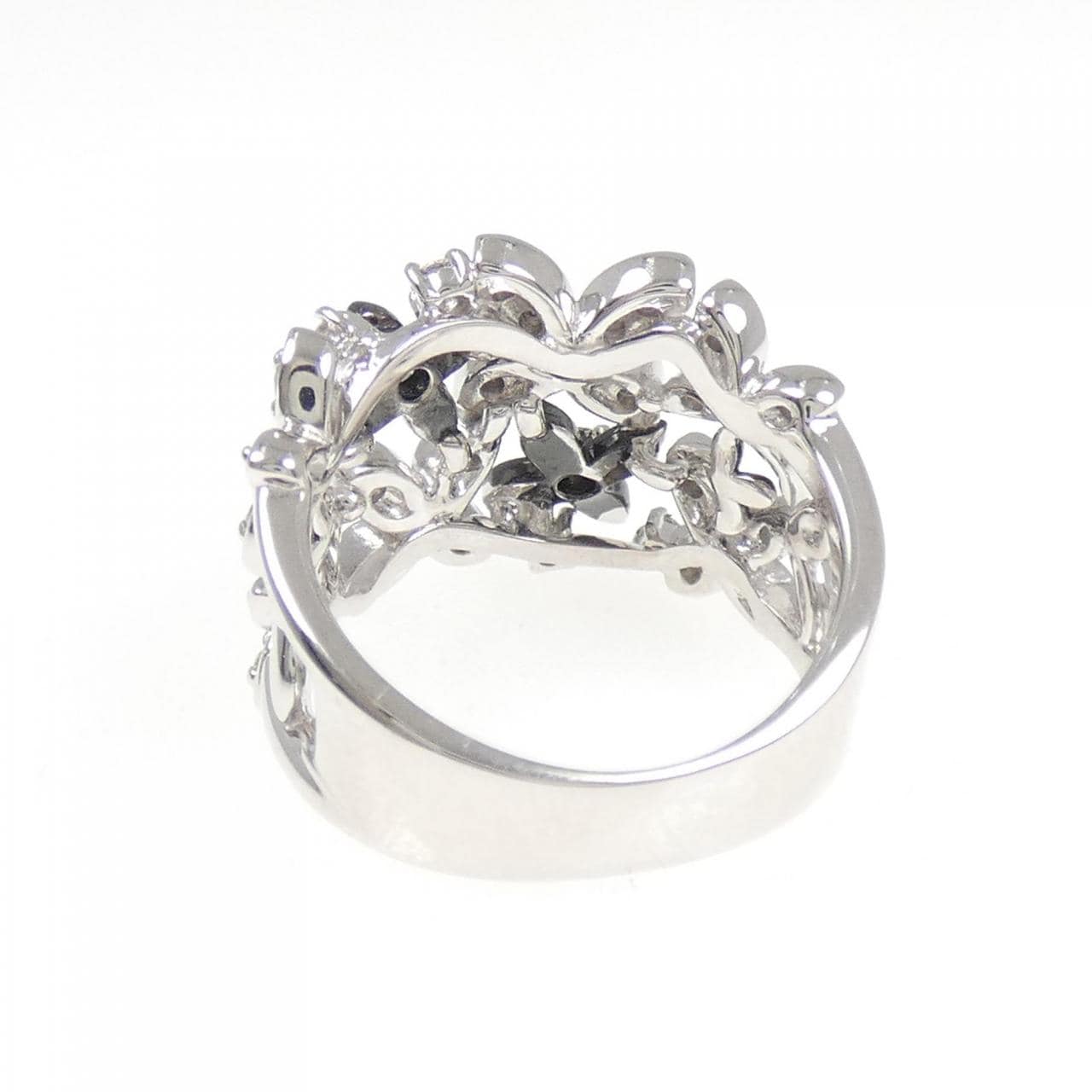 タサキ フラワー ダイヤモンド リング 0.40CT