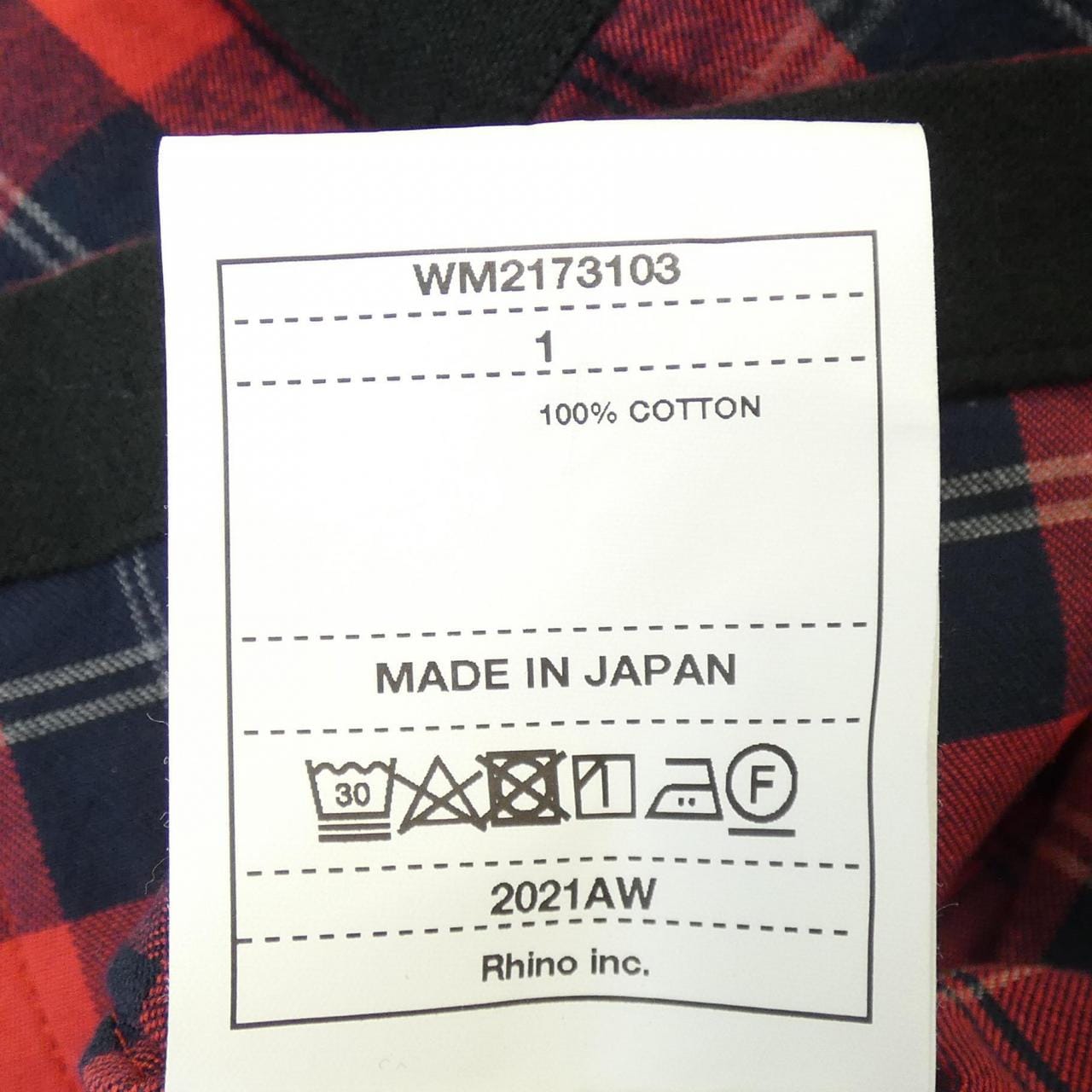 ホワイトマウンテニアリング WHITE MOUNTAINEERING WM2173103 シャツ