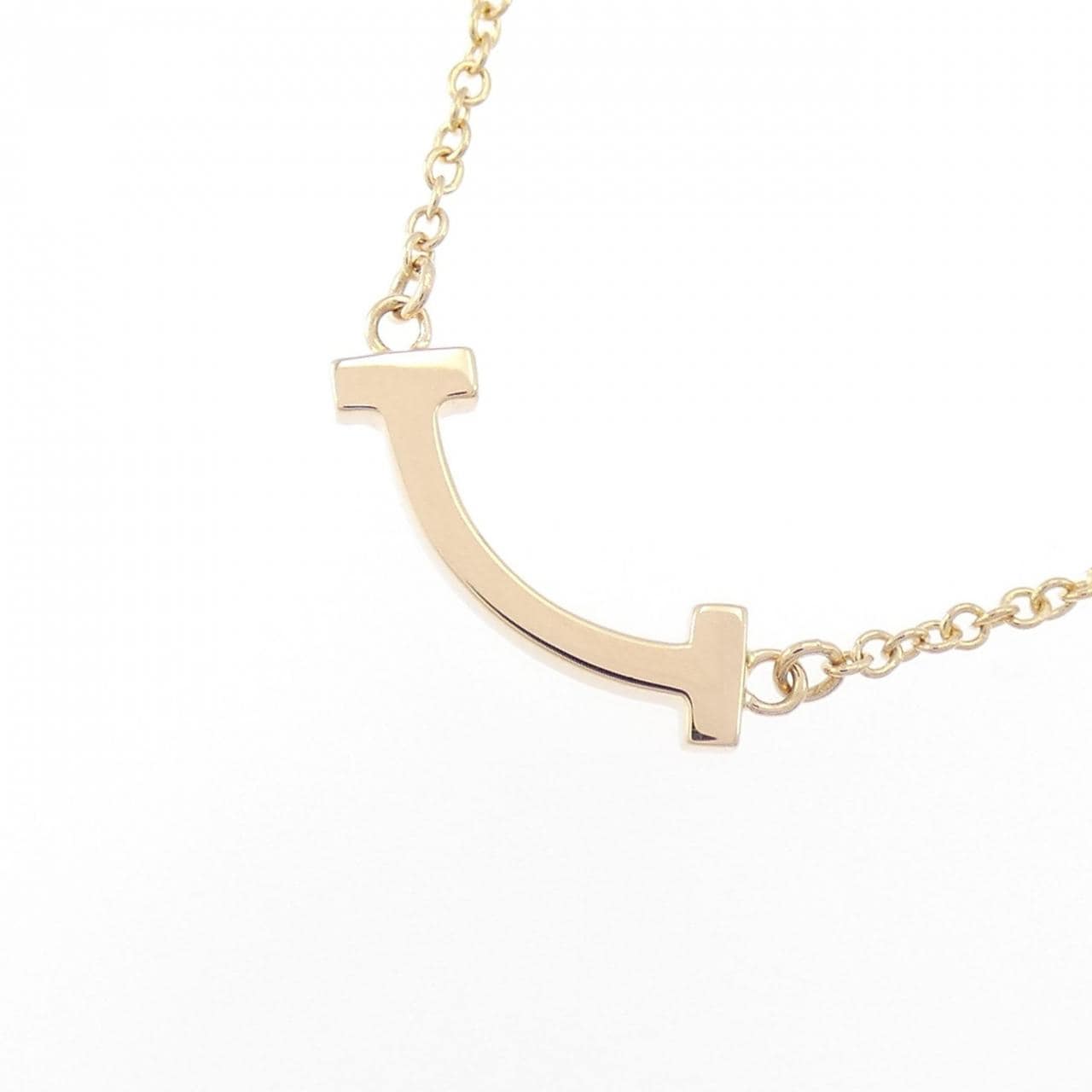 ティファニー Tスマイル ミニ ネックレス