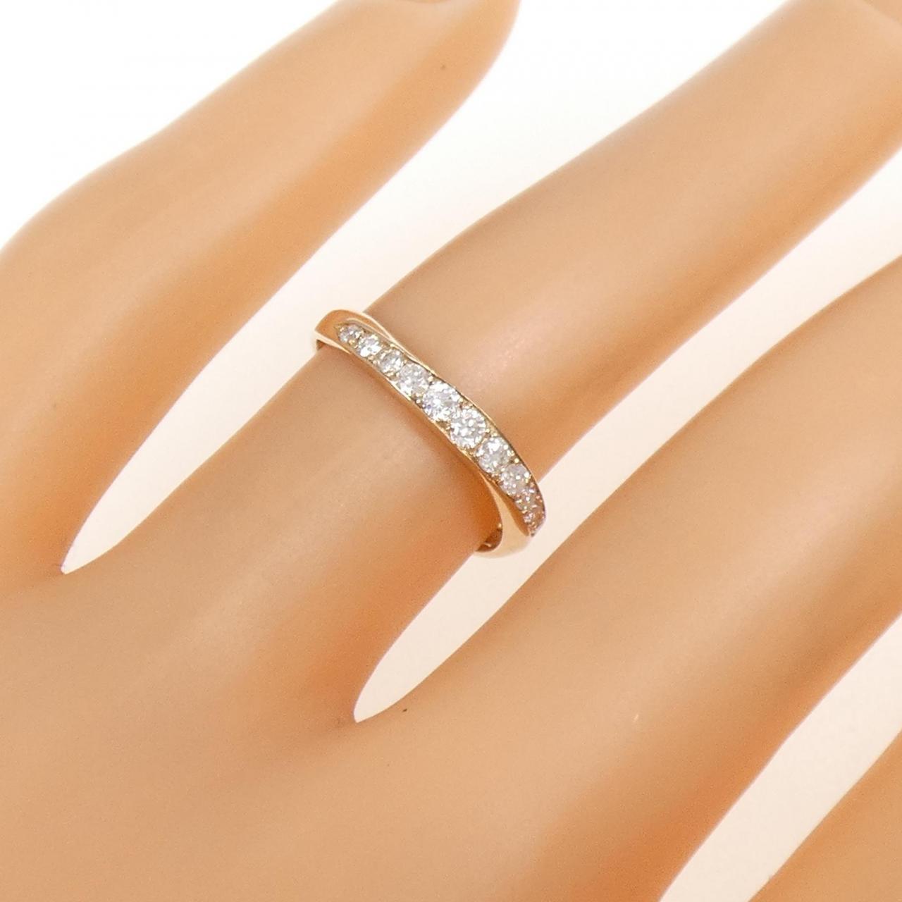 K18PG ダイヤモンド リング 0.20CT