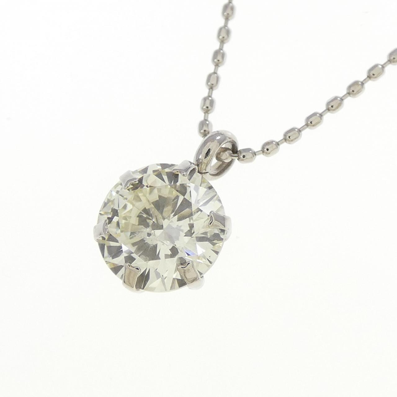 PT900/PT850 ダイヤモンド ネックレス 1.06CT