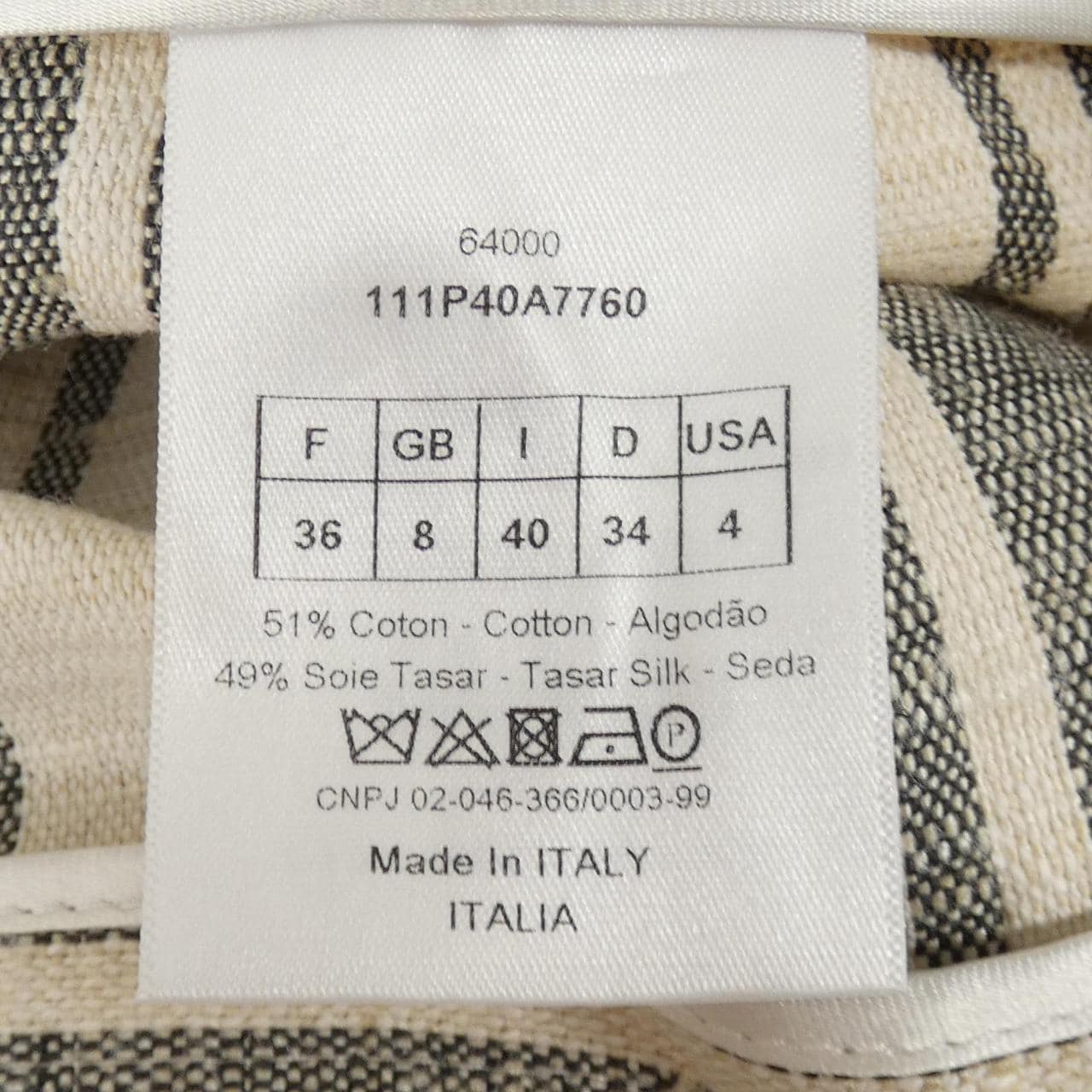 クリスチャンディオール CHRISTIAN DIOR 111P40A7760 パンツ