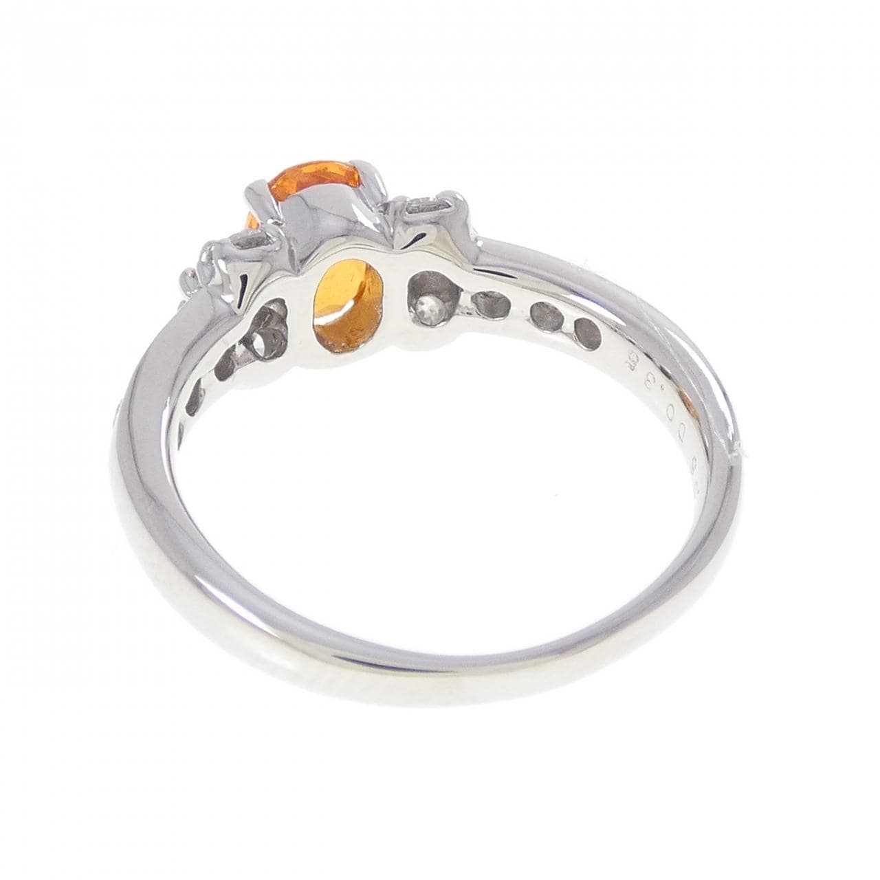 PT900 ガーネット リング 1.05CT