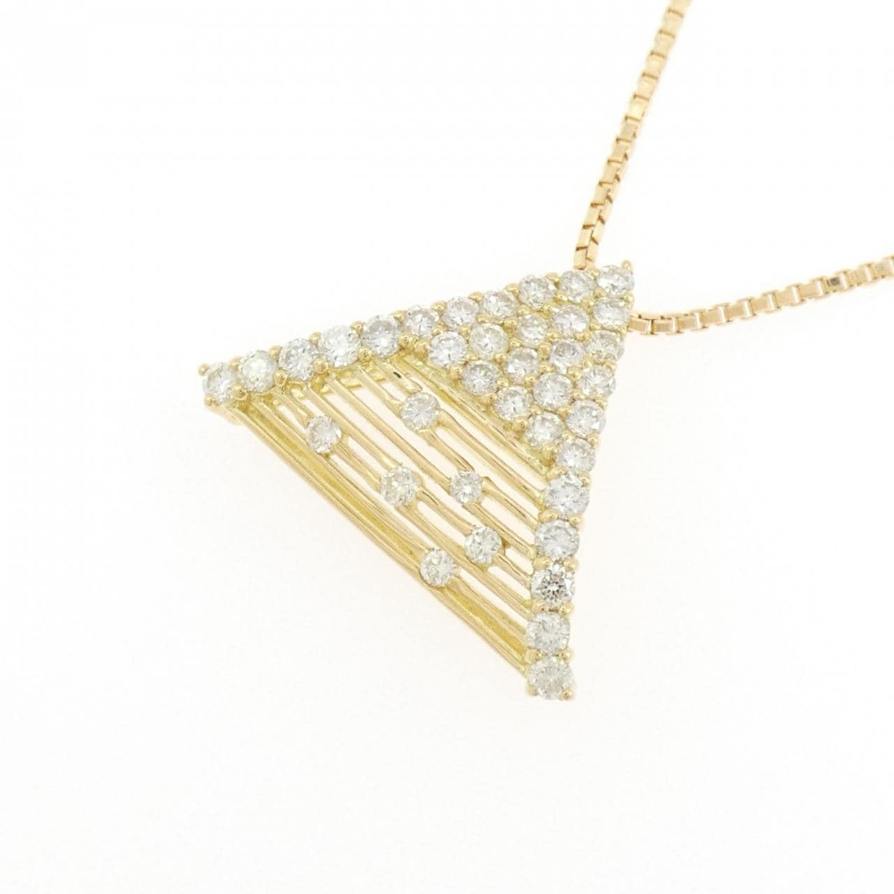 K18YG ダイヤモンド ネックレス 1.00CT