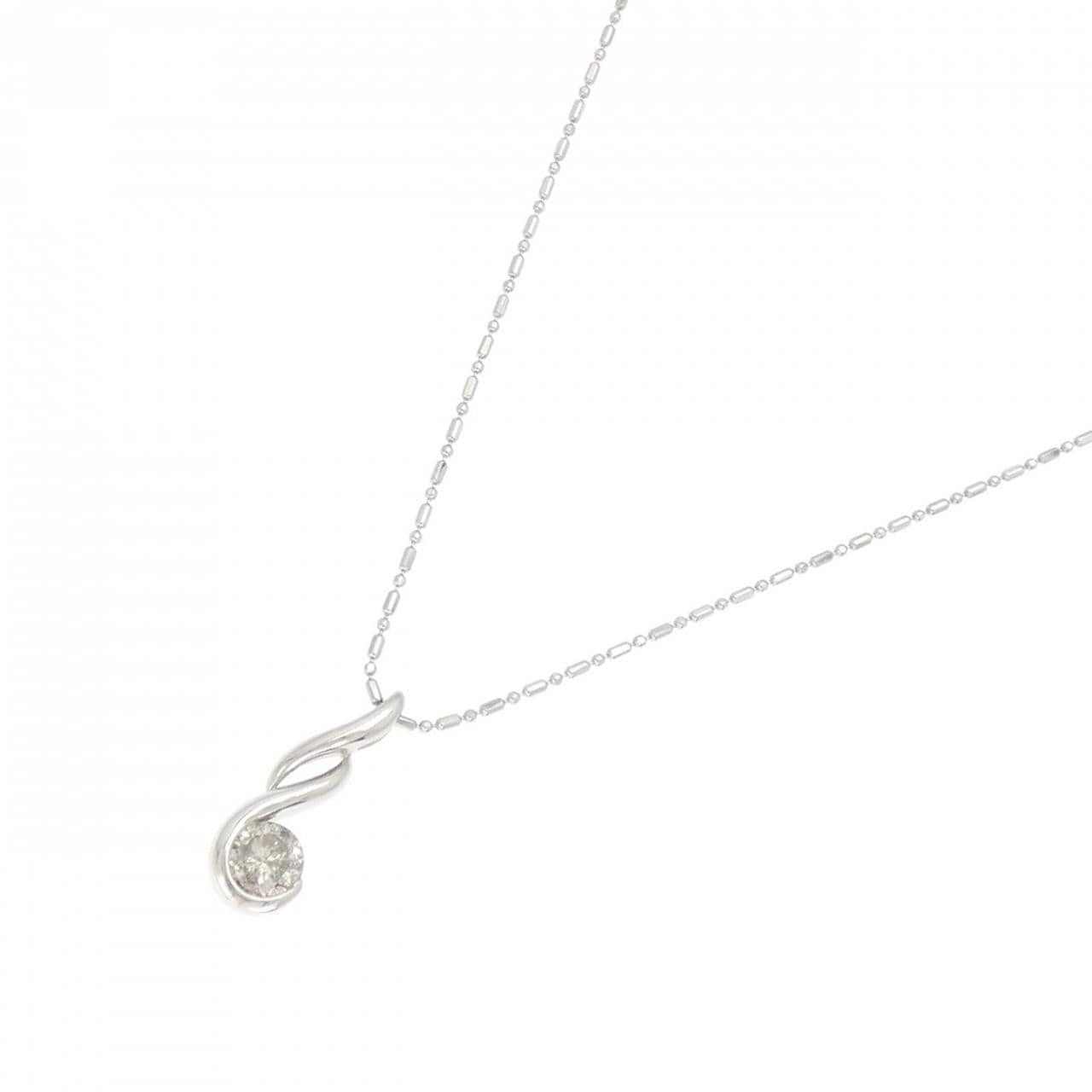 PT900/PT850 ダイヤモンド ネックレス 1.139CT