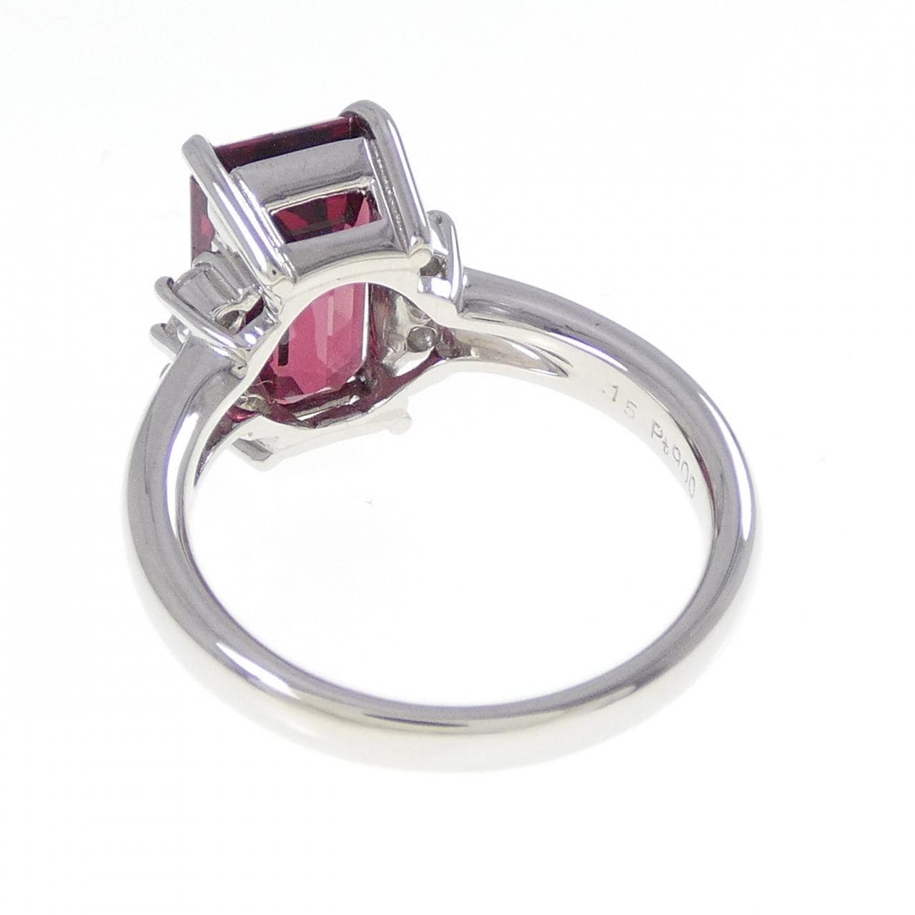 PT900 ガーネット リング 4.53CT