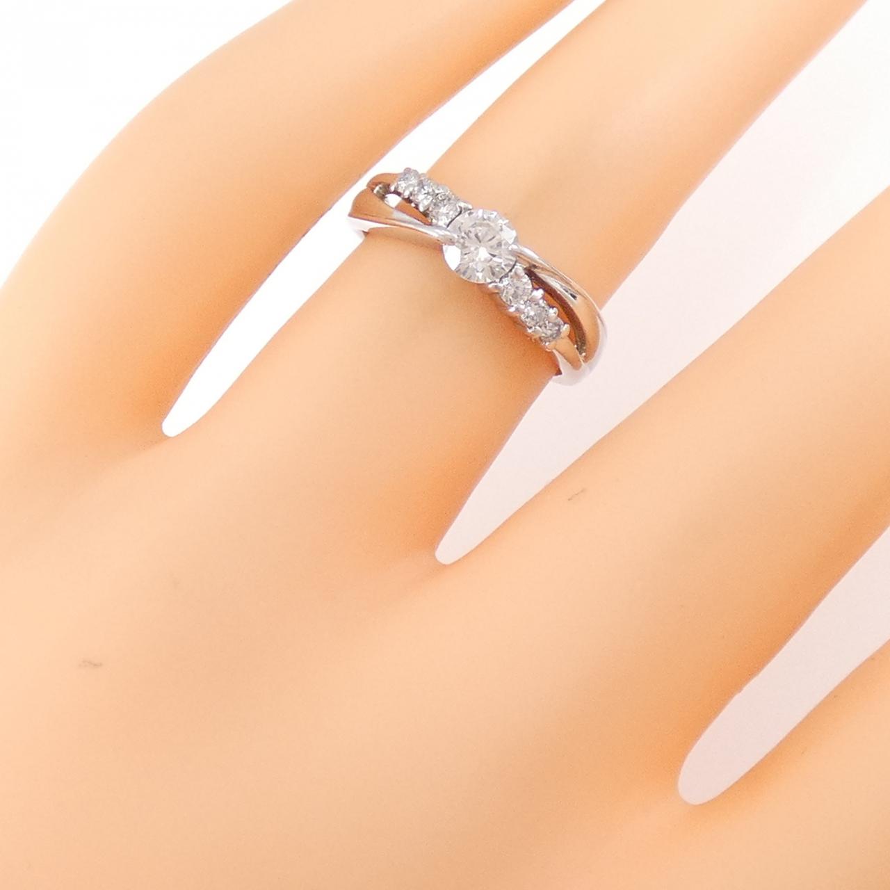 PT900 Diamond Ring 0.319CT