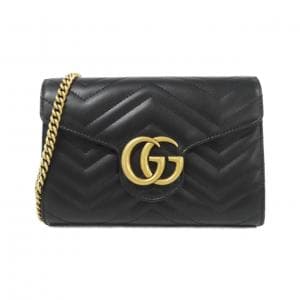 【新品】グッチ GG MARMONT 474575 DTD1T ショルダーバッグ