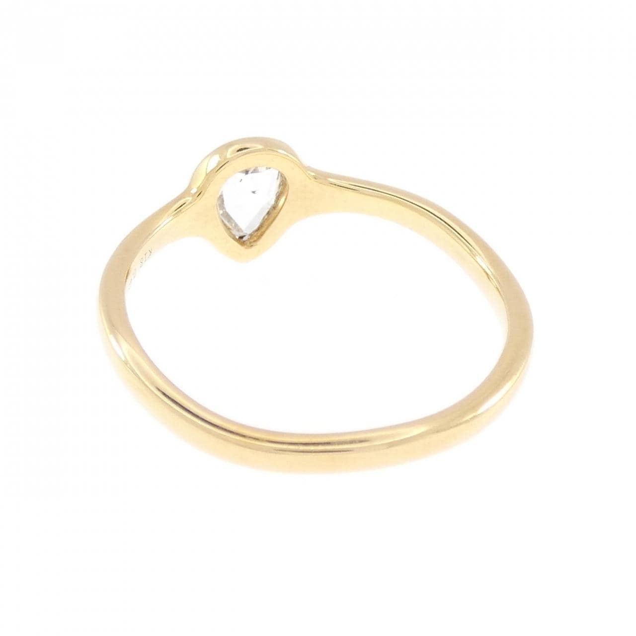 【新品】K18YG ダイヤモンド リング 0.43CT