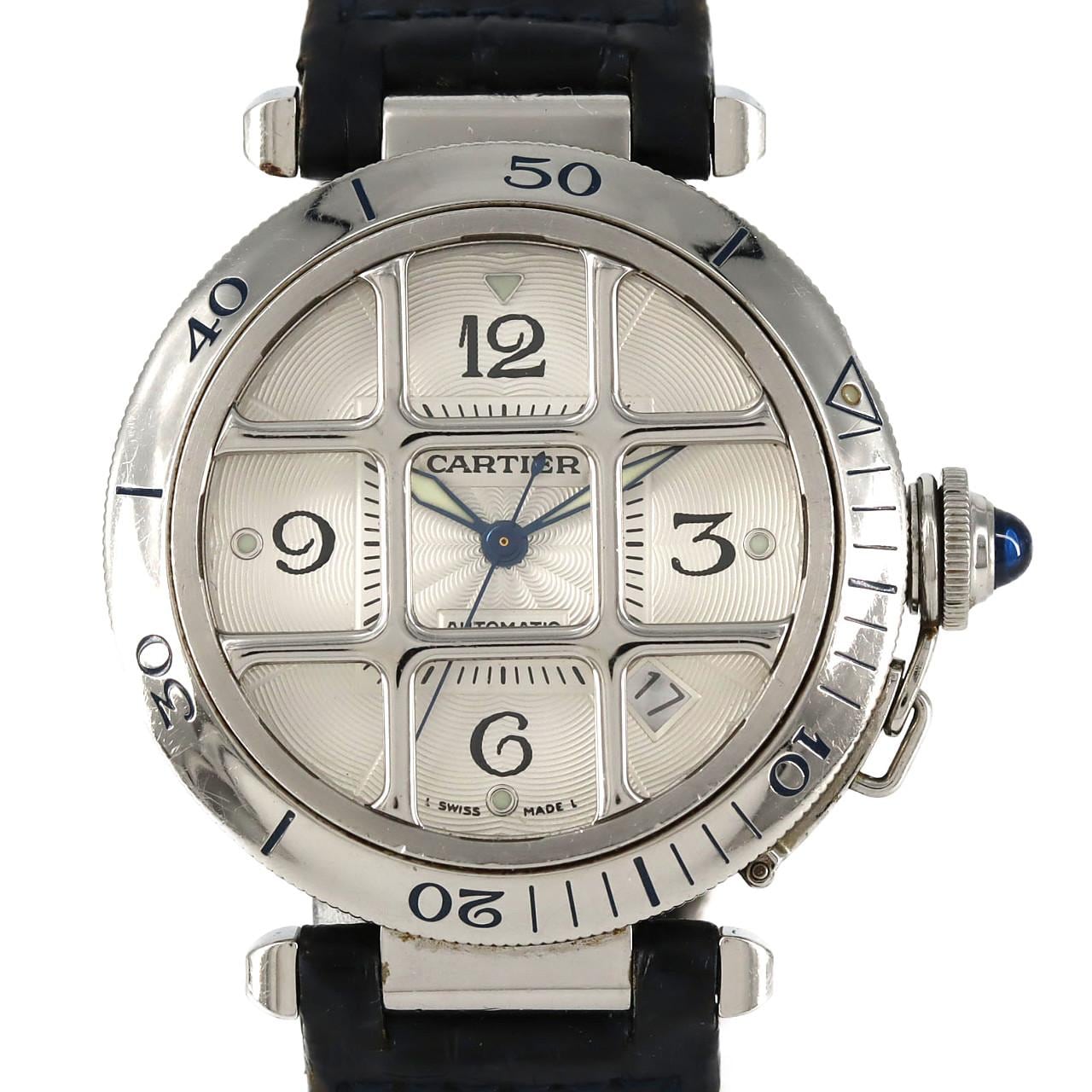 カルティエ パシャグリッド W3104055 SS 自動巻