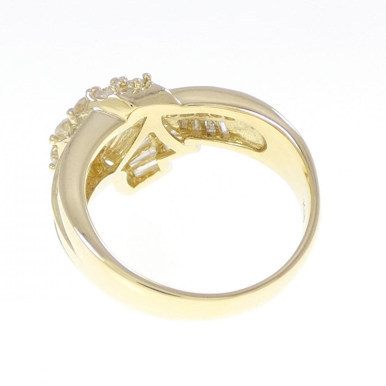 K18YG ダイヤモンド リング 1.52CT