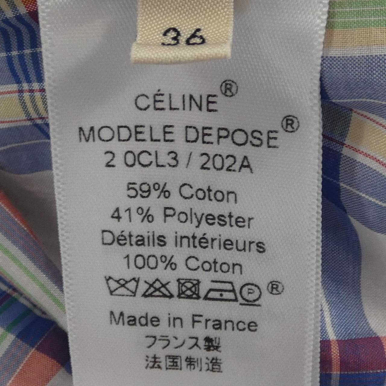 セリーヌ CELINE 2 0CL3/202A シャツ