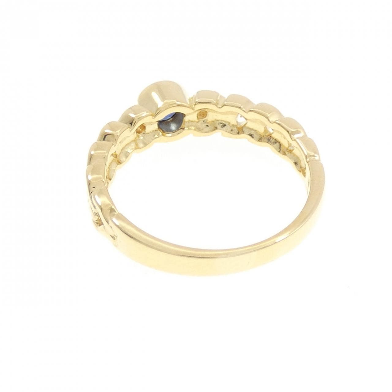 ミキモト サファイヤ リング 0.20CT