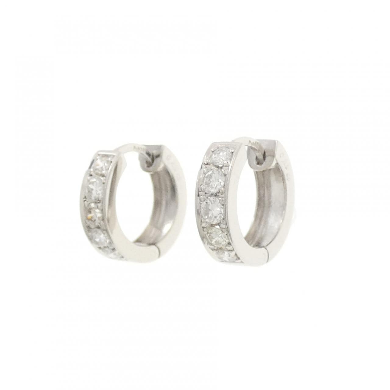 PT900 ダイヤモンド ピアス 0.58CT