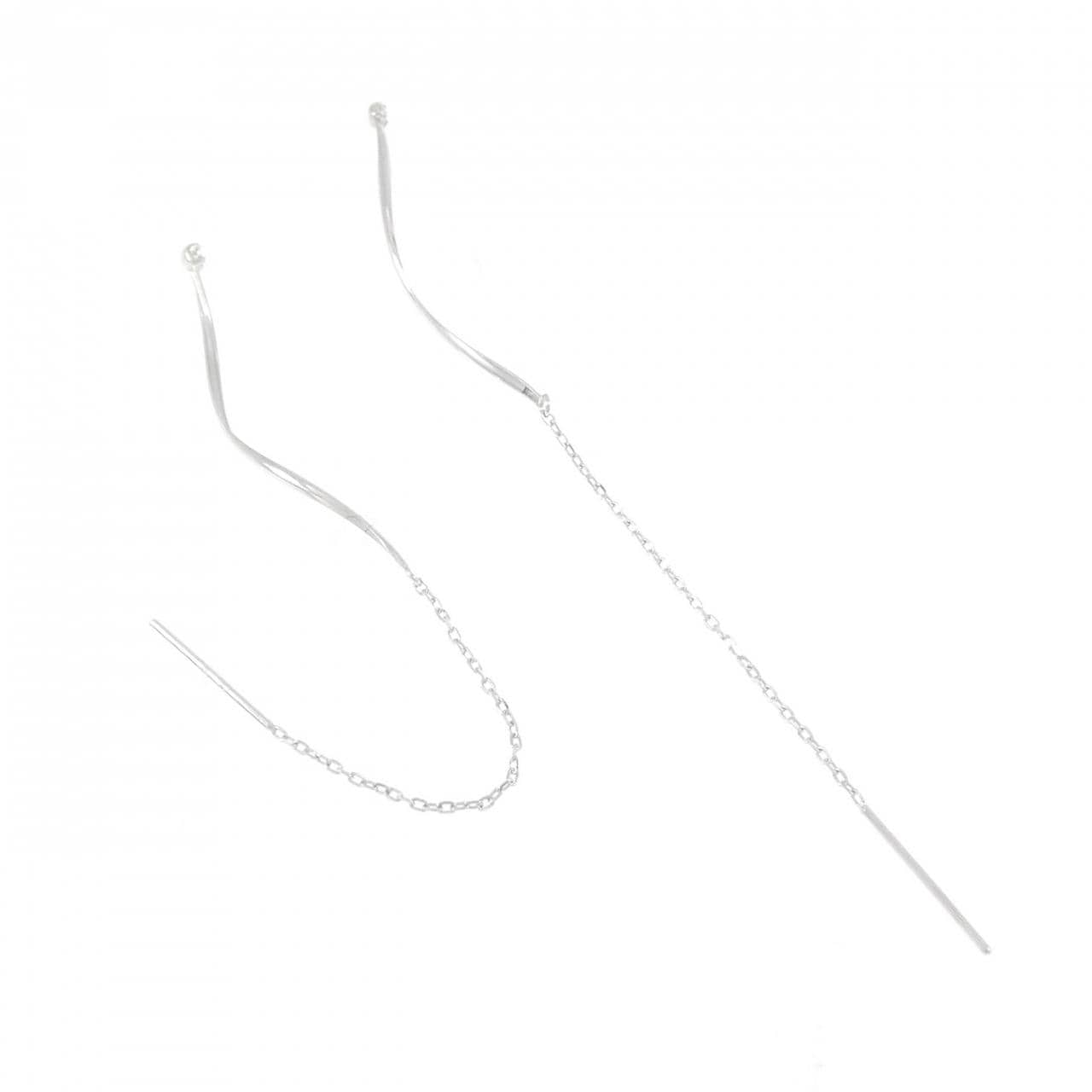 PT ダイヤモンド ピアス 0.04CT