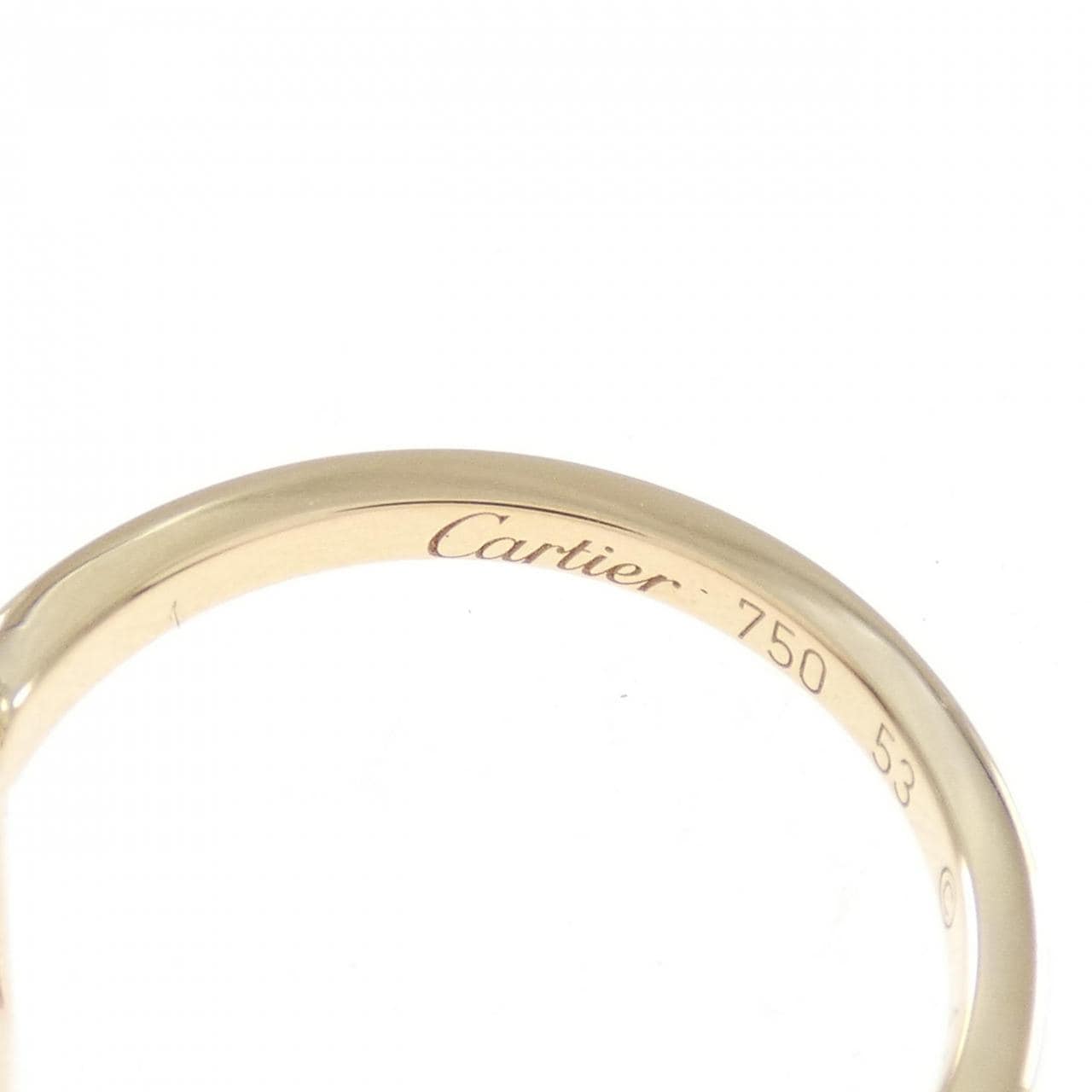 Cartier C heart small ring