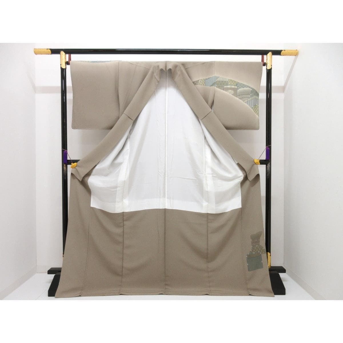 【未使用品】訪問着　友禅加工ボカシ染