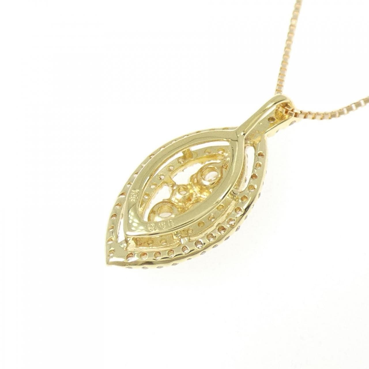K18YG ダイヤモンド ネックレス 0.60CT