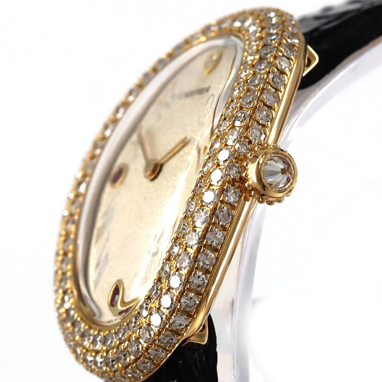 カルティエ ベニュワール YG/3D･1P&3R WB502751 YG クォーツ