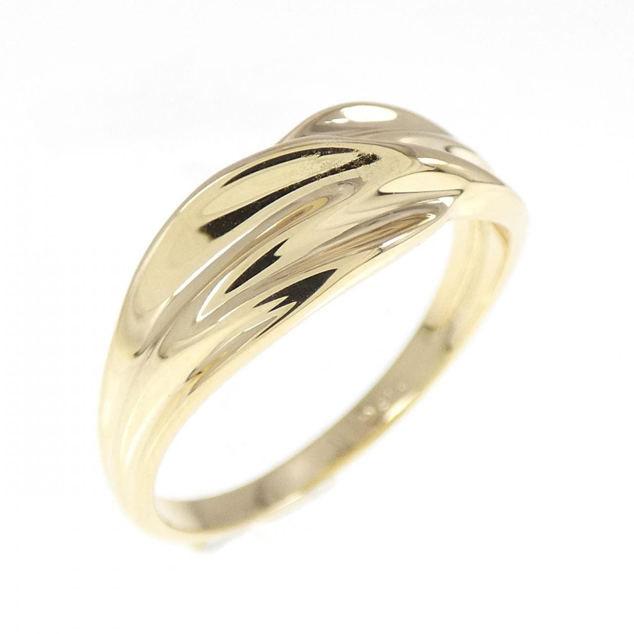 18KTYG ring