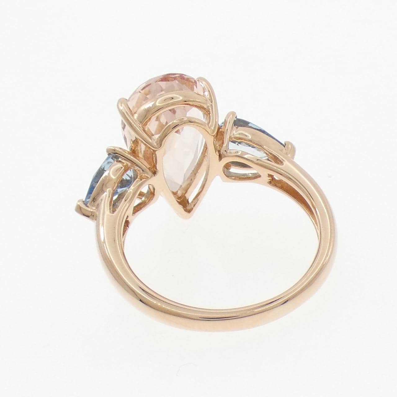 ジーエスティービー モルガナイト リング 4.00CT