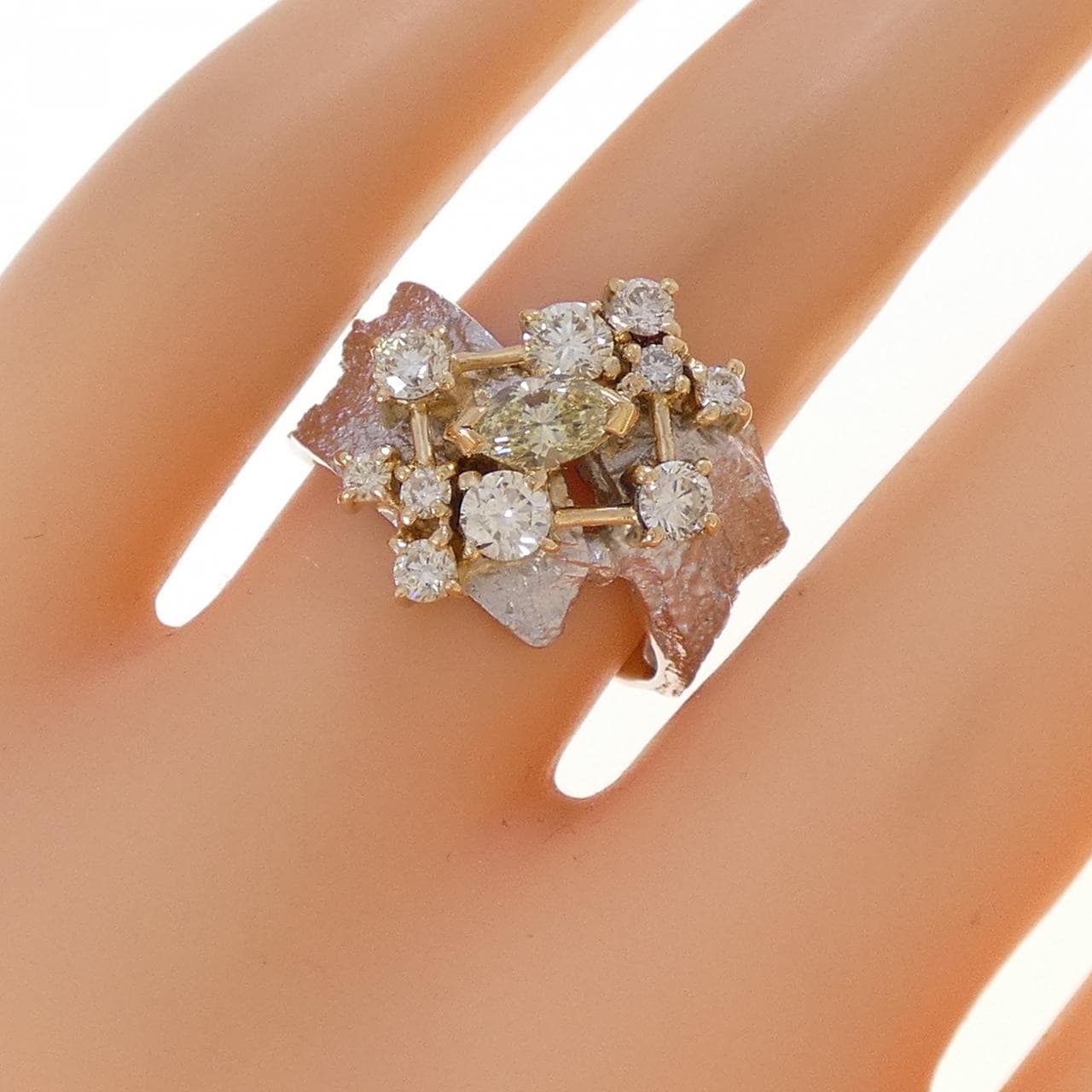 スガヌマ トモユキ ダイヤモンド リング 1.117CT