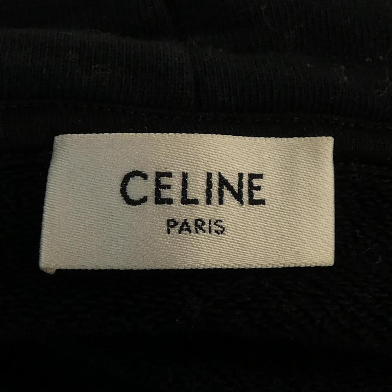 セリーヌ CELINE CELINE ルーズ フーディー / コットンフリース 2Y468670Q パーカー