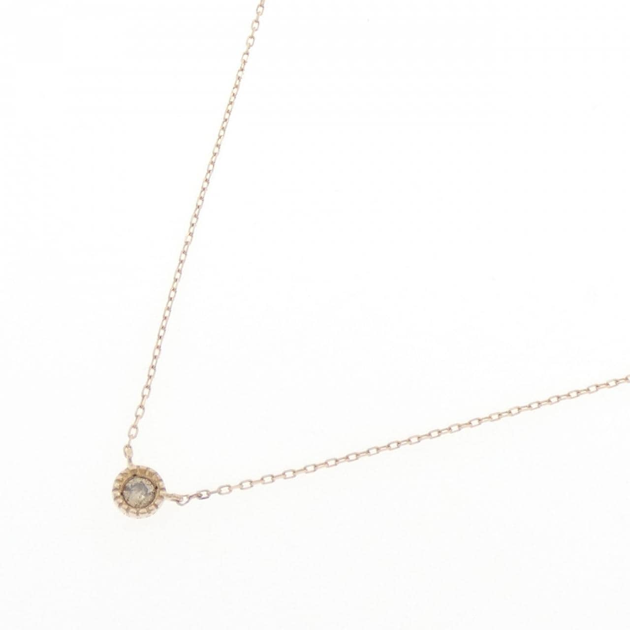 エスジェーエックス ダイヤモンド ネックレス 0.07CT